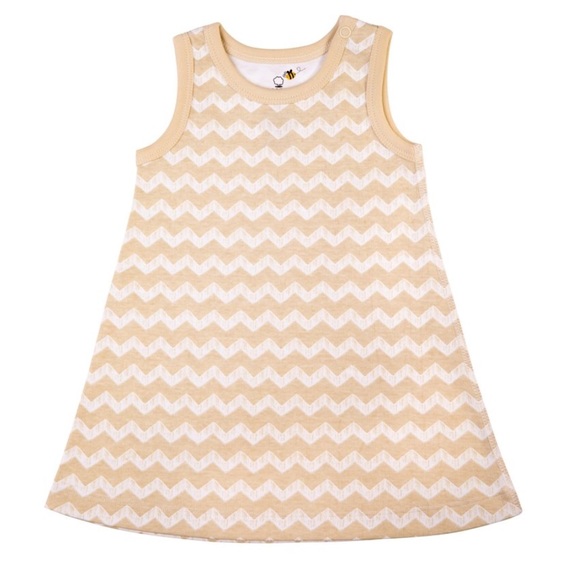 Chevron Pattern 3 Set Package-Dress, Bloomer n Bib - Picture 2 of 8
